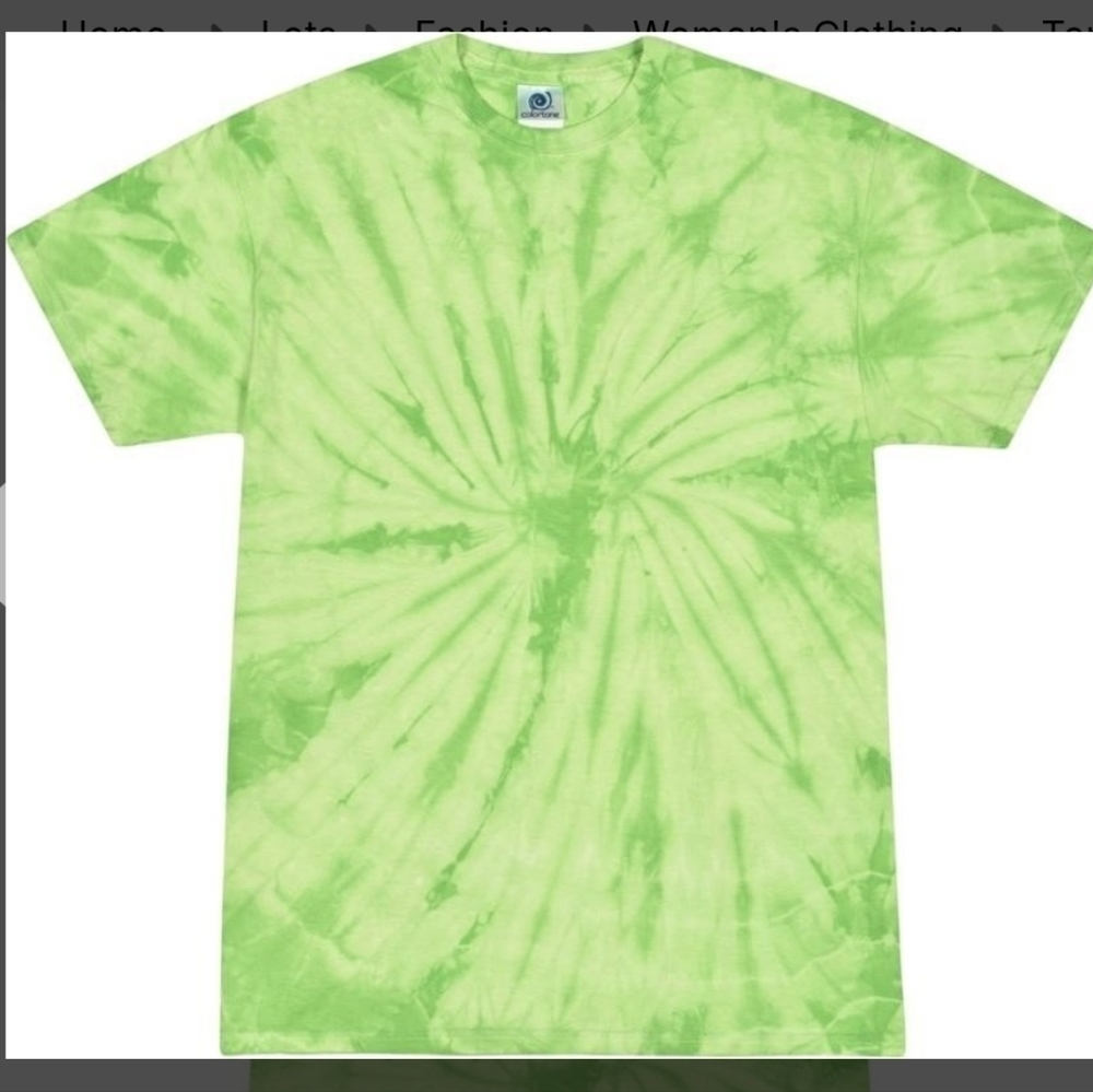 NEW Green Tie-Dye T-Shirt